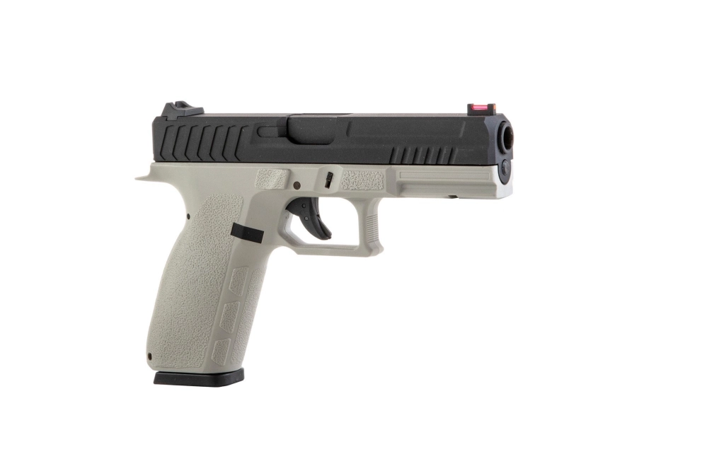 Pistola de airsoft KP-13 (CO2) - negro / gris