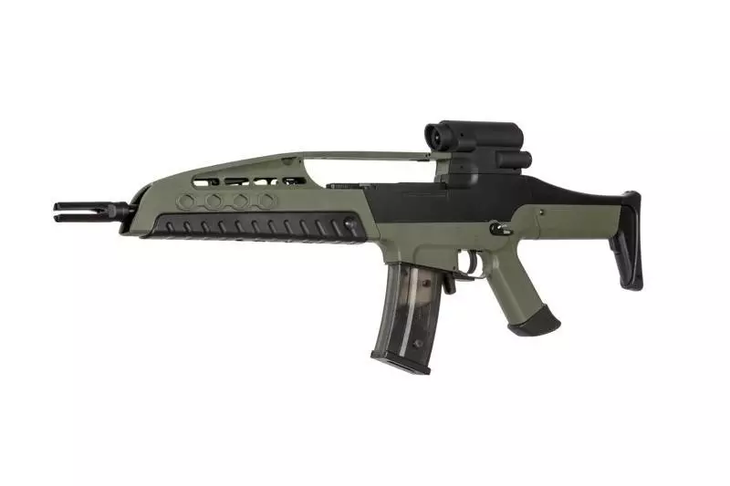 Réplique de fusil d'assaut SR8-2 – olive