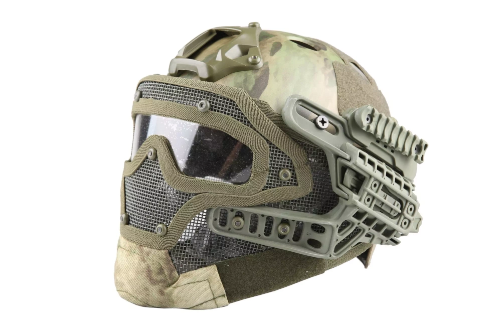 Réplique du casque FAST PJ G4 System avec écran facial - ATC-FG