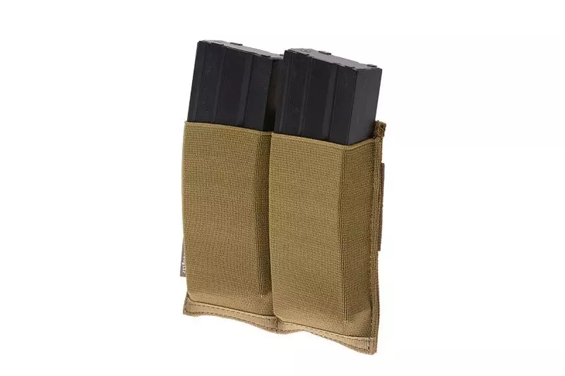Podwójna ładownica typu Speed na magazynki typu M4/M16 - coyote brown