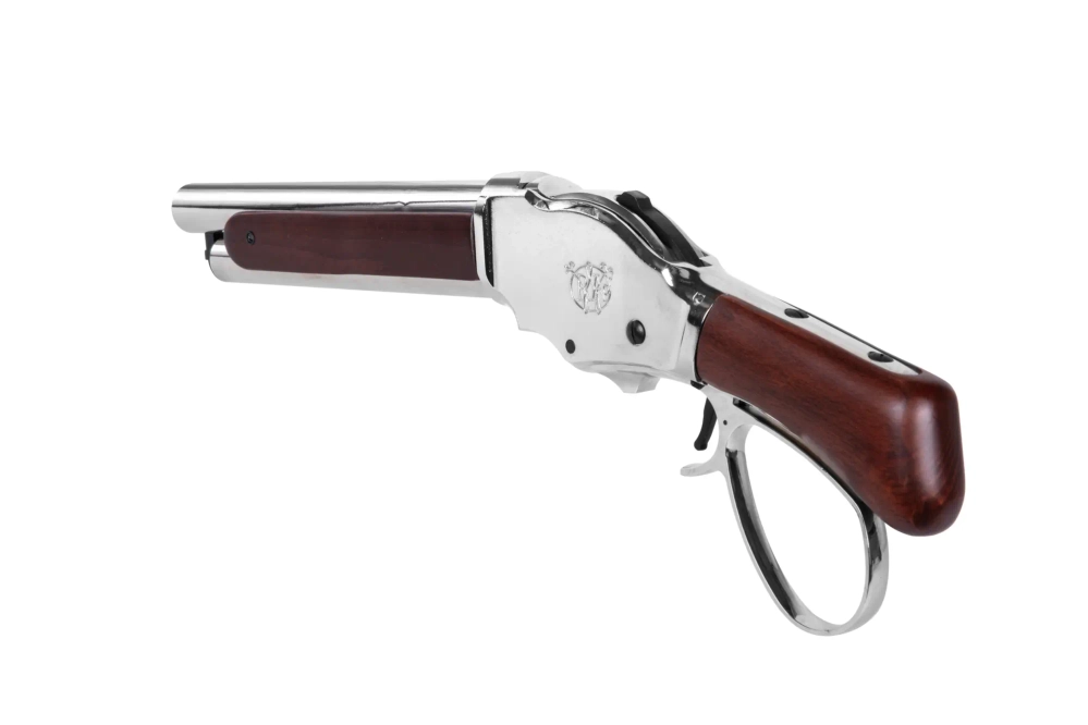 Escopeta Golden Eagle M1887 Compact Wild Lever réplicas Plata