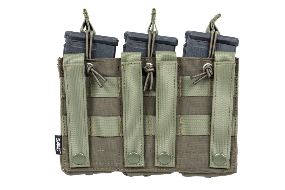 Chargeur à triple ouverture pour chargeurs M4/M16 Specna Arms Tactical Olive