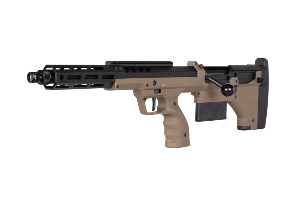 Desert Tech SRS-A2/M2 Covert 16" (linkshandig) FDE scherpschuttersgeweer replica