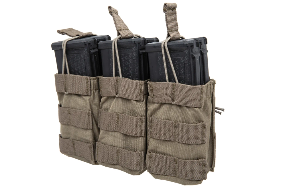 Trojitý otevřený nabíječ pro zásobníky typu 7,62 Emerson Gear Ranger Green