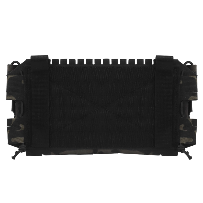 Buckle Up Laser-Cut Wosport panel frontal VE-77-ACC-03 MC Negro
