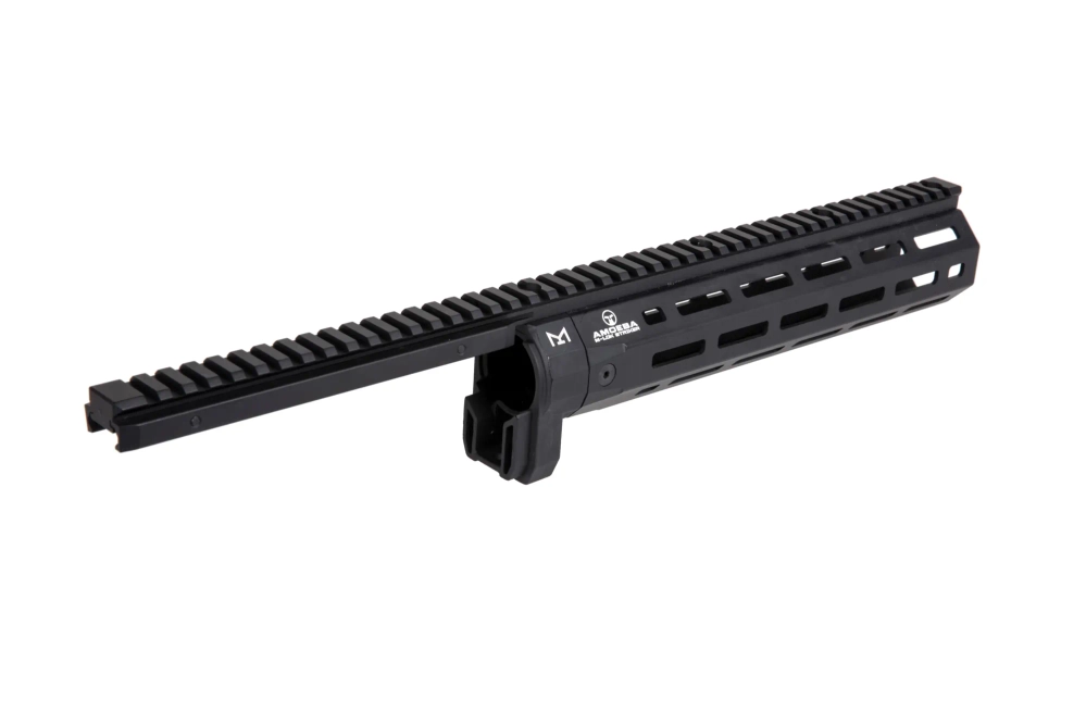 RIS to M-LOK Conversion for Amoeba Striker Series airsoft guns Black