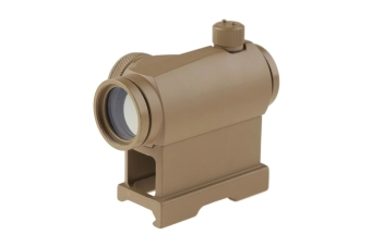 Réplica red dota colimadorowego Compact III (montura alta + baja) - tan