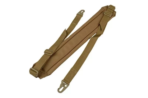Jistící lanko na pistoli na airsoftové zbraně kulometu - tan