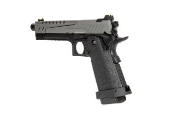 Airsoft pistole Hi-capa 5.1 Split Slide - šedý/černý
