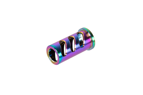 LA Capa Customs CUTOUT lock guide cap for TM Hi-Capa 4.3 replicas (with Delrin ring) Rainbow