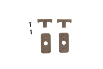 Adaptateur de casque Comtac Woport pour rails de type ARC (type AMP) MC