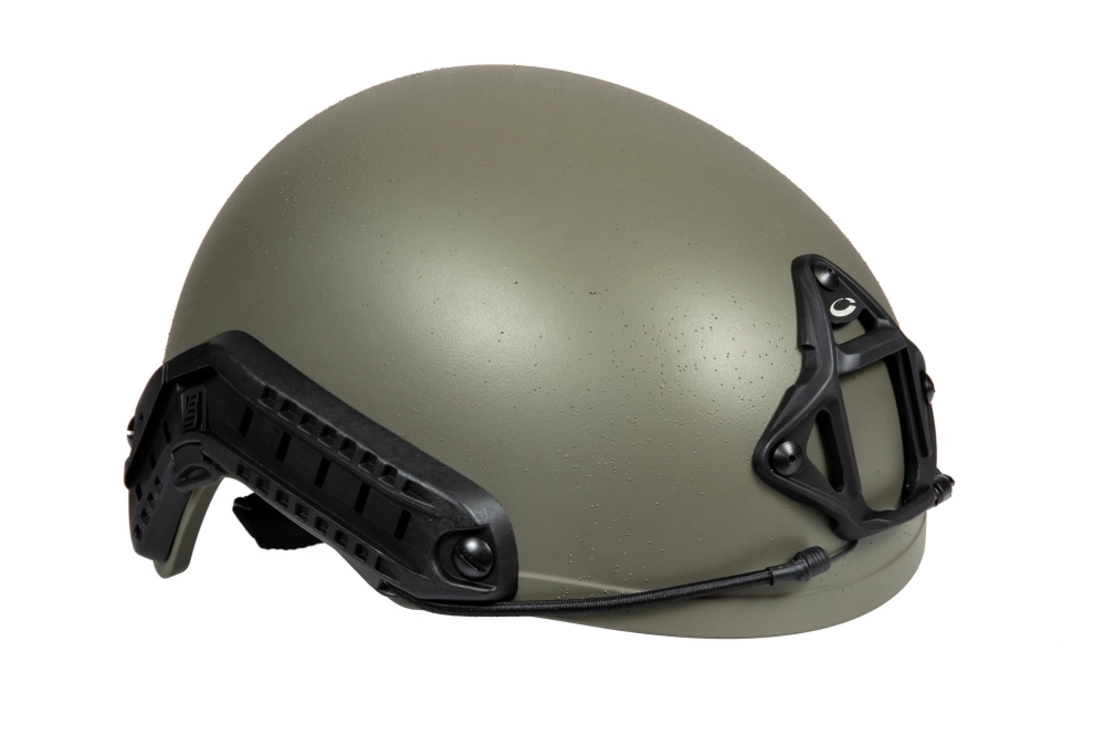 Helma replika Balistický aramid - zelený Ranger
