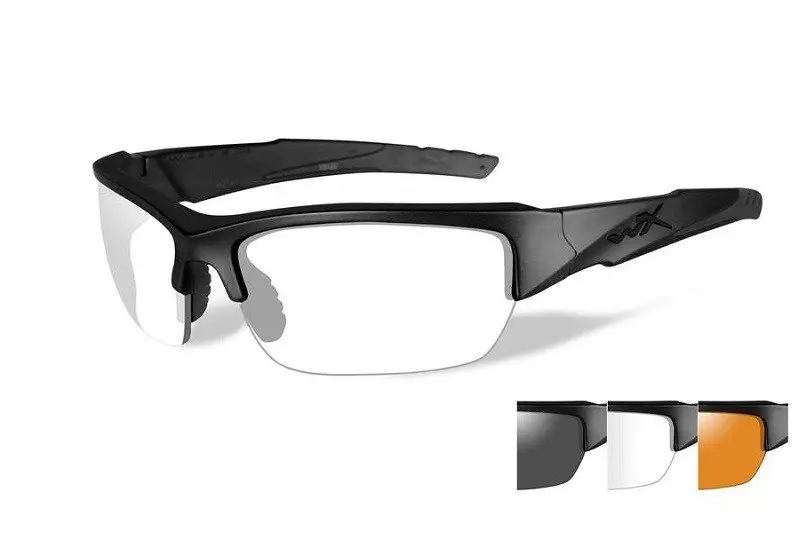 Lunettes de protection Wiley X® VALOR - Clair/Gris/Rouille clair 