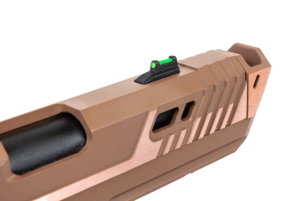 ASG SRC Sahara Viper DUAL POWER pistool met draagtas en groen gasmagazijn Vlakke donkere aarde