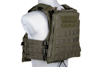 Chaleco táctico Plate Carrier Trias PRIMAL GEAR Verde Ranger