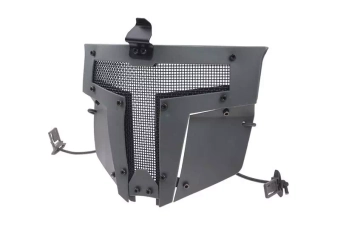 Maska do hełmów typu FAST - szara