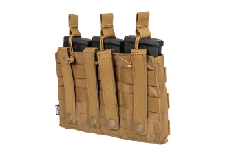 Open Koga triple magazine pouch - Coyote Brown