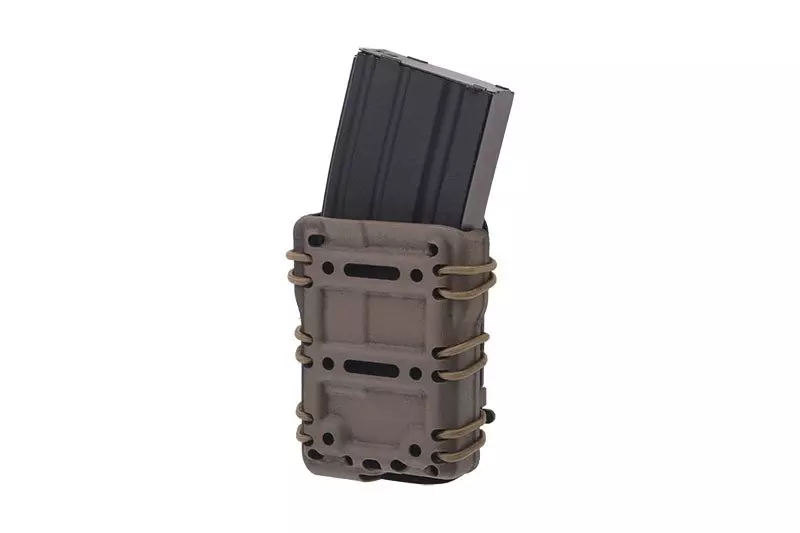 SMC pouzdro pro zásobník 5.56 (verze s přídavnou náplní)(MOLLE) - tmavě zemitá