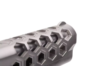 Replika pistoletu 1911 Hex Cut V.3 - srebrny