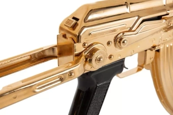 Airsoftová zbraň puškaka ELMS "Gold Fever II" na zakázku