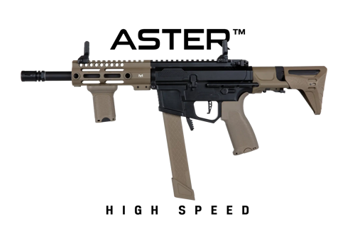Airsoft machinepistool Specna Arms SA-X01 EDGE 2.0™ GATE ASTER High Speed Half-Tan