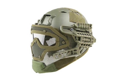 Réplique du casque FAST Gunner (BJ) - Olive Drab