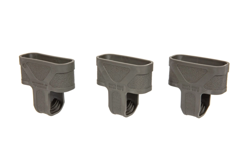 Original Magpul® 5.56 NATO Magazine Grip - 3 Pcs - Olive Drab Green