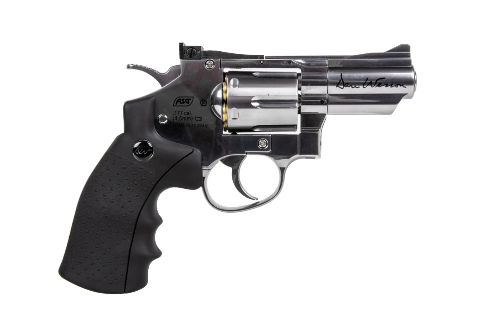 Vzduchový revolver Dan Wesson 2,5" - stříbrný
