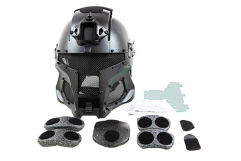 Warrior helmet replica - black