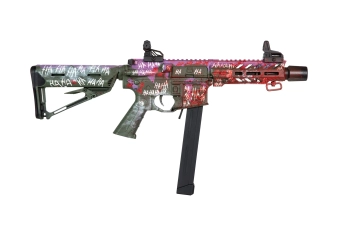 SR4 FALCON-W Submachine Gun Replica - Joker Custom