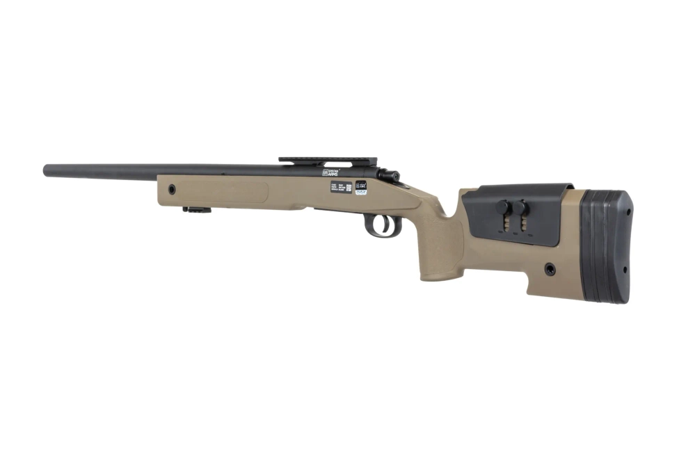 Specna Arms SA-S02 CORE™ Hoge Snelheid Upgraded Tan ASG Selector Geweer