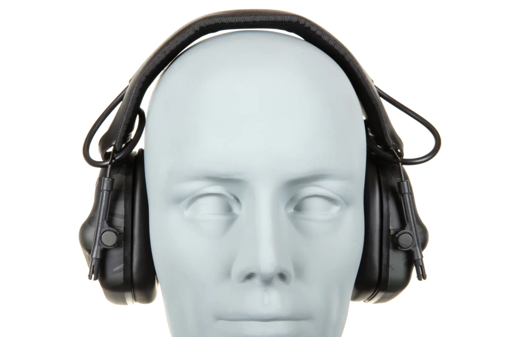 Aktywne ochronniki słuchu Wosport HD-12 wersja IPSC Gen 5 MC Black