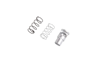 Valve de cylindre High Flow en aluminium AL pour répliquess TM G19/G17Gen 4 - Argent