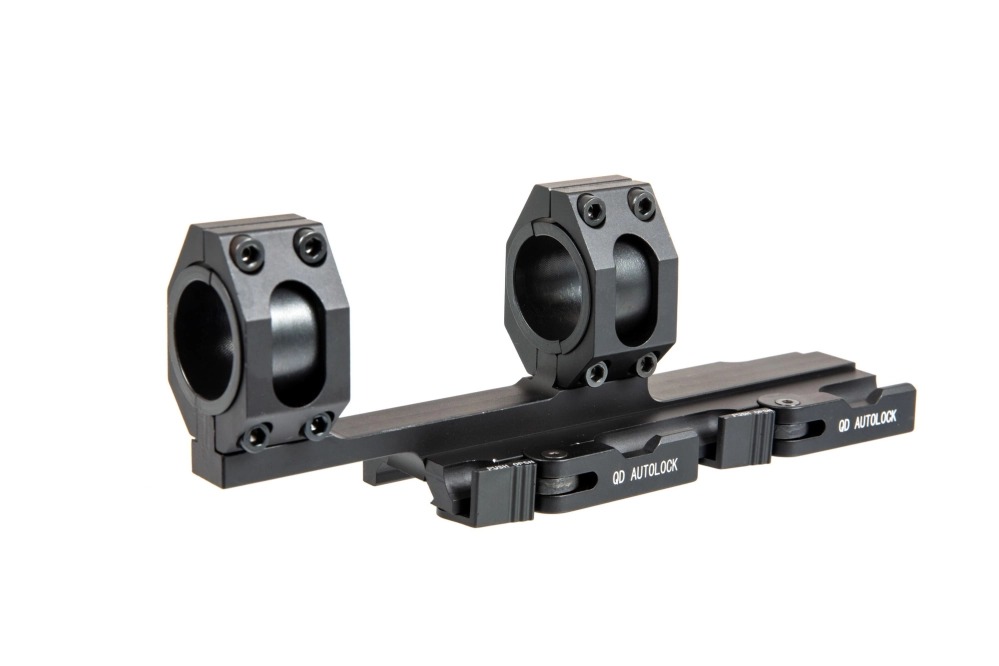 Montáž dalekohledy 25,4-30 mm Tactical Top Rail Extend - černé