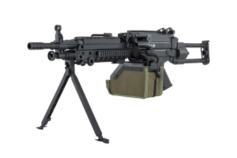 Karabin maszynowy ASG Specna Arms SA-F249 PARA FLEX GAT X-ASR Czarny (OUTLET)