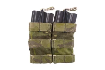Pochette double ouverte sur le dessus pour chargeurs M4/M16 - MC Tropic