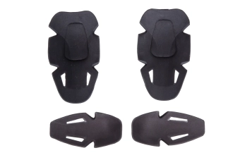 Jeu de protections des coudes et des genoux pour les uniformes de G4 Wosport Noir