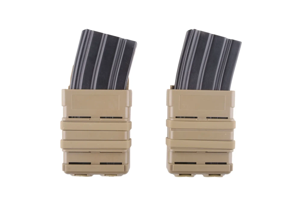 Pochette double Open III (M) pour chargeurs 5,56 - tan