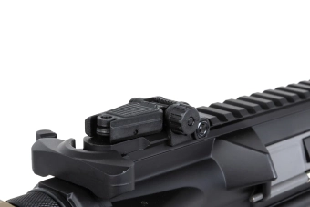 Specna Arms Daniel Defense® MK18 SA-P19 Prime™ Aster II ETU airsoft Carabina con motor brushless Chaos Bronze de un solo disparo