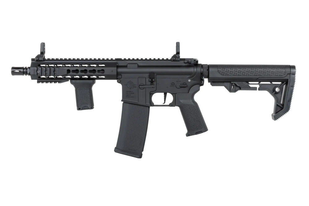Karabinek ASG Specna Arms RRA SA-P08 PRIME™ HAL™ ETU Light Ops Stock Wersja High Torque Czarny