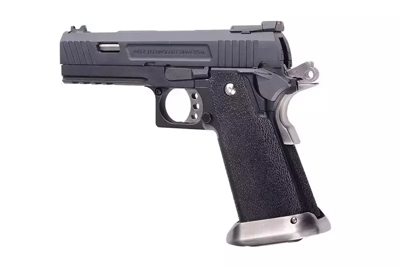 Pistola de airsoft Hi-capun Allosaurus de 4,3 fuerzas - negro