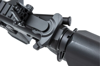 Specna Arms RRA SA-E24 HAL ETU™ Carabine airsoft Noir avec dispositif de décharge orange