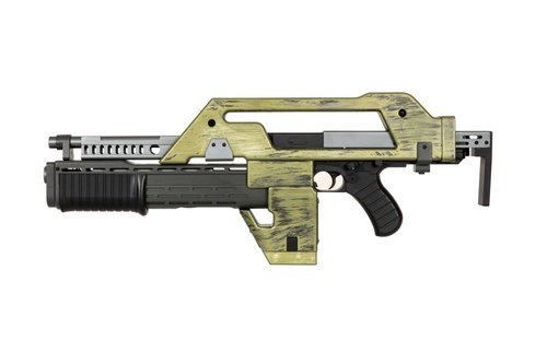 Replika karabinu M41A Pulse Rifle - czarna / oliwkowa