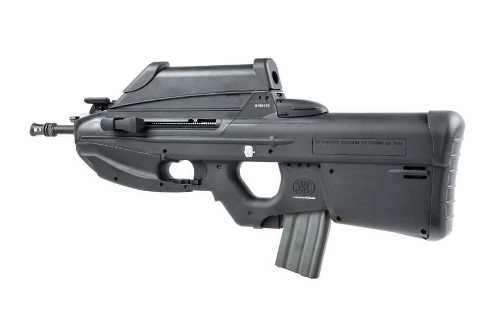 airsoft FN F2000 fusil de asalto con mira ETU Negro (OUTLET)