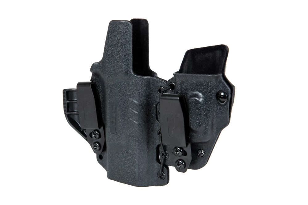 Funda IWB Combo (pistola+revólver) para pistola Glock 19