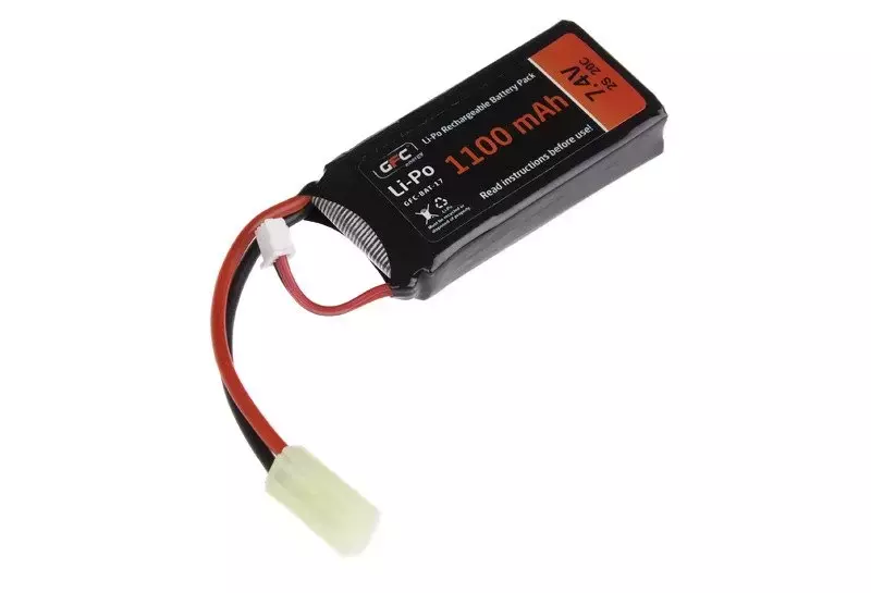 LiPo 7,4V 1100mAh 20/40C battery