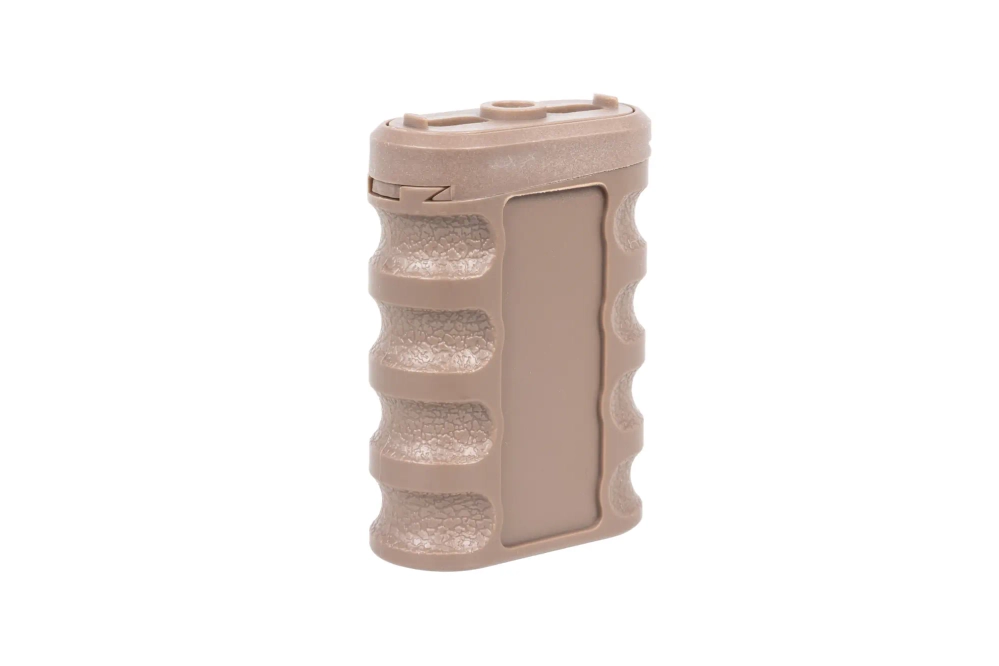 JJ Airsoft JA-1394 schuine frontgreep voor M-LOK/Keymod rail (nylon) Tan