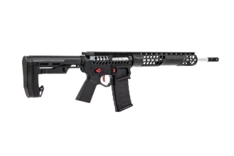 Airsoftová zbraň puškaeMG F-1 BDR-BR PTU - černá/červená