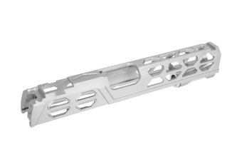LA Capa Customs Cerradura de aluminanio VOID para réplicass TM Hi-Capa 5.1 Plata