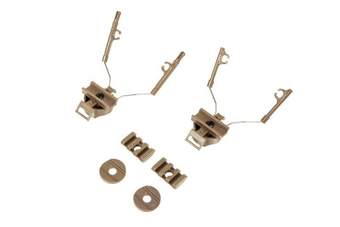 Mount for ear protection - tan